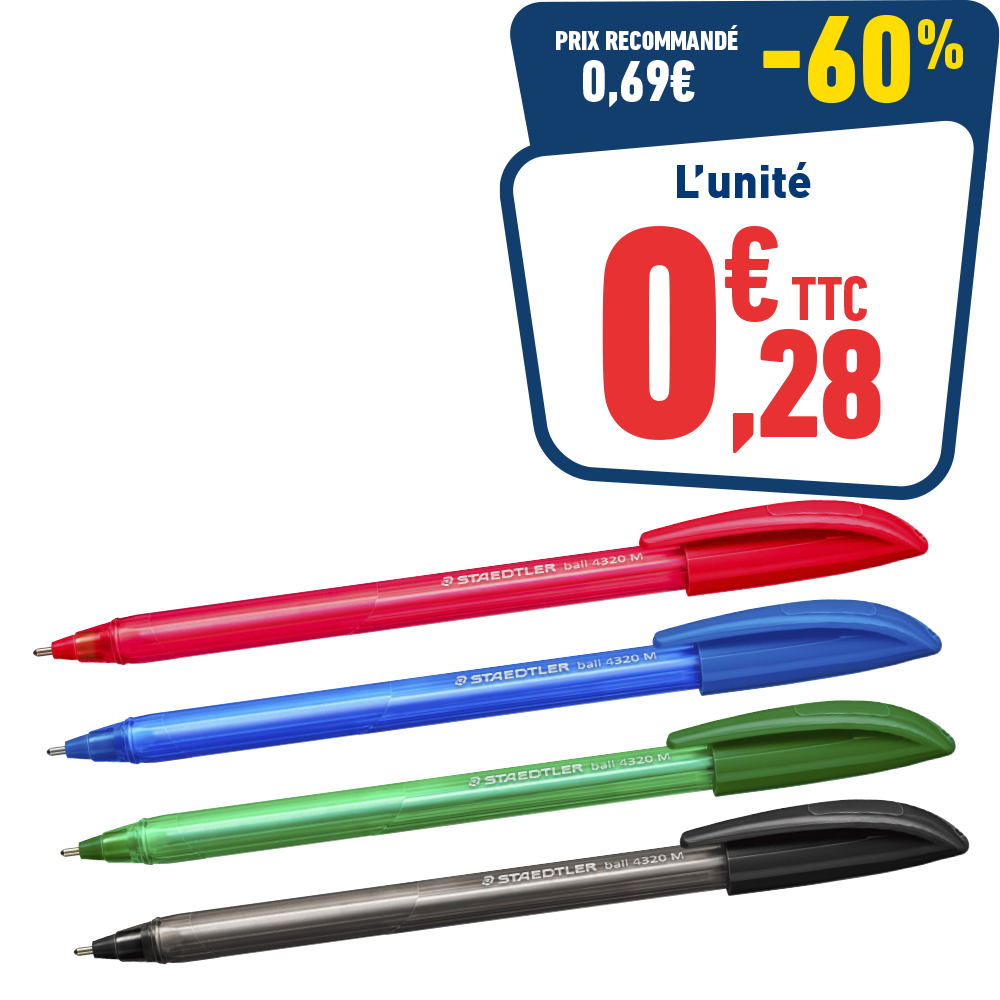 STYLO BILLE TRIANGULAIRE