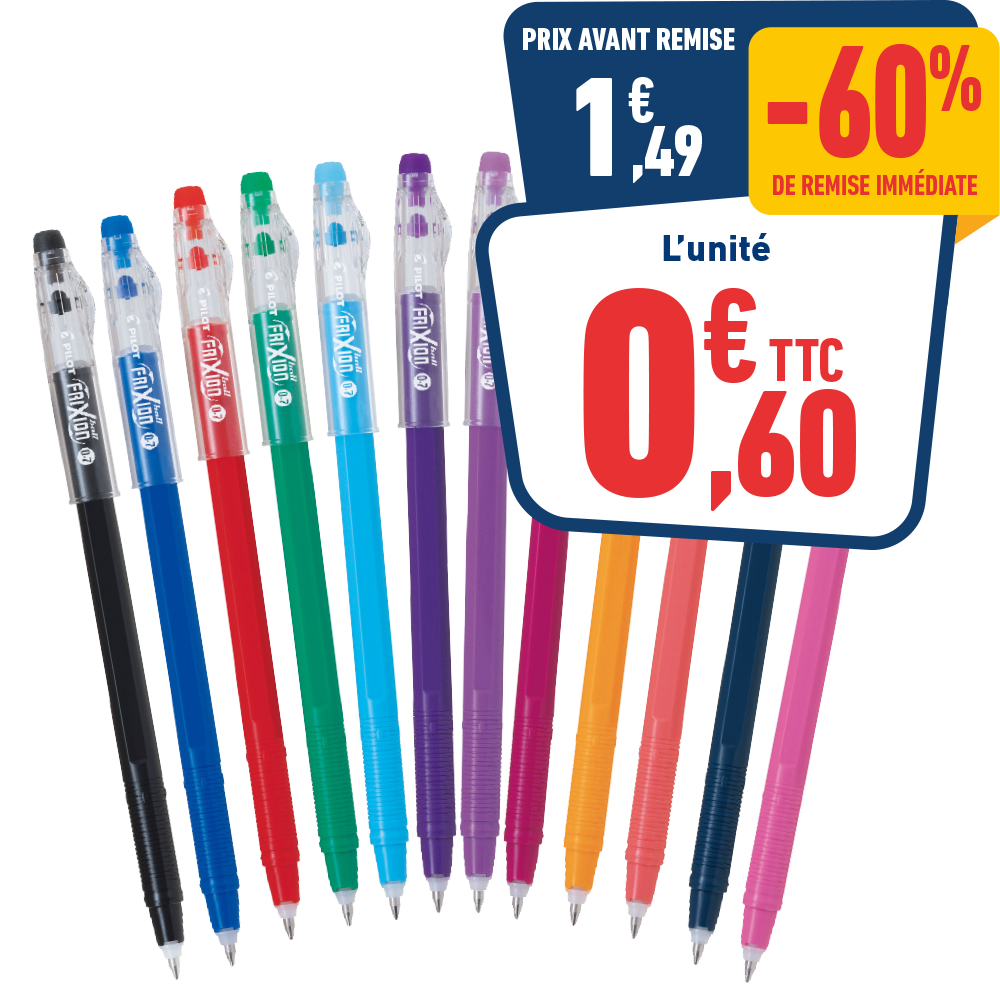 STYLO EFFACABLE FRIXION STICK