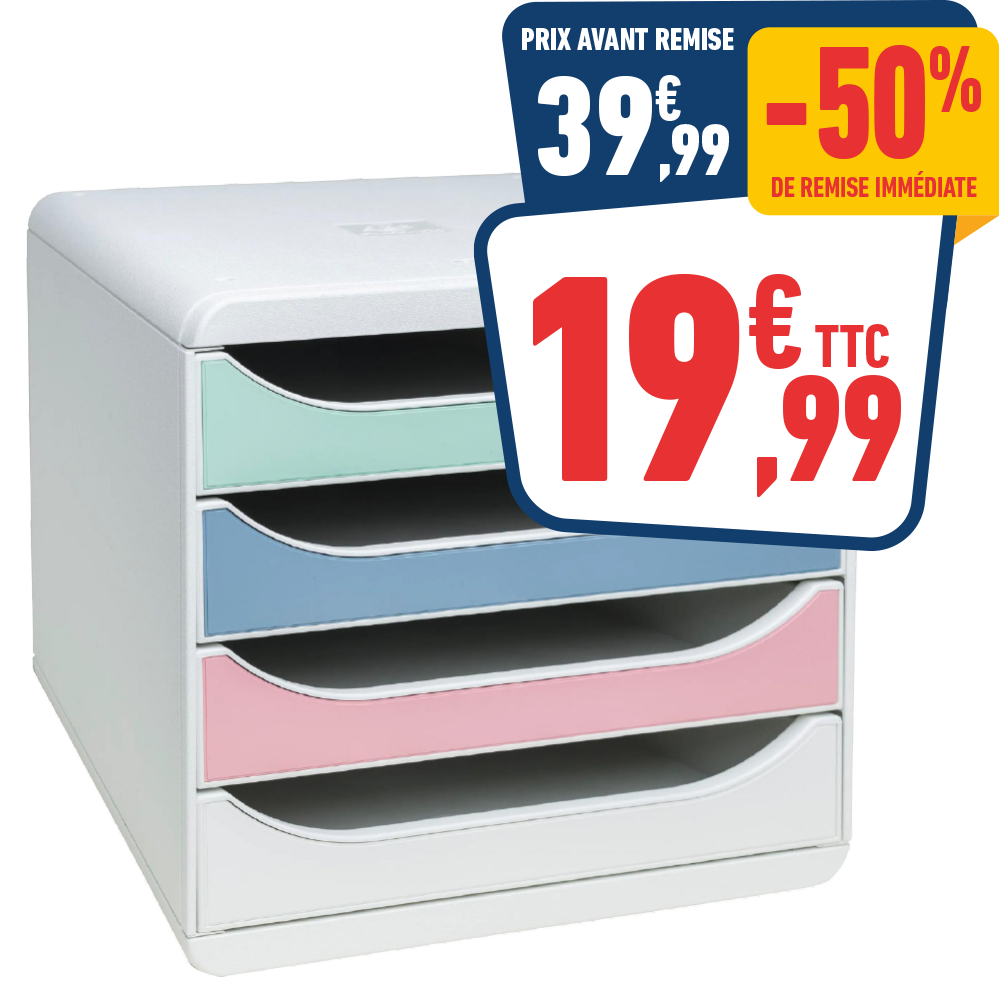 MODULE DE CLASSEMENT 4 TIROIRS - JUSQU'À A4+