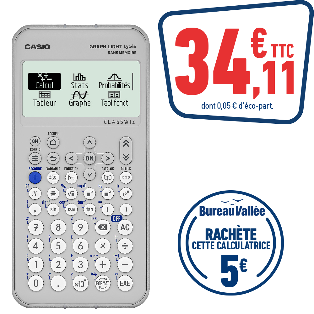 CALCULATRICE GRAPH LIGHT