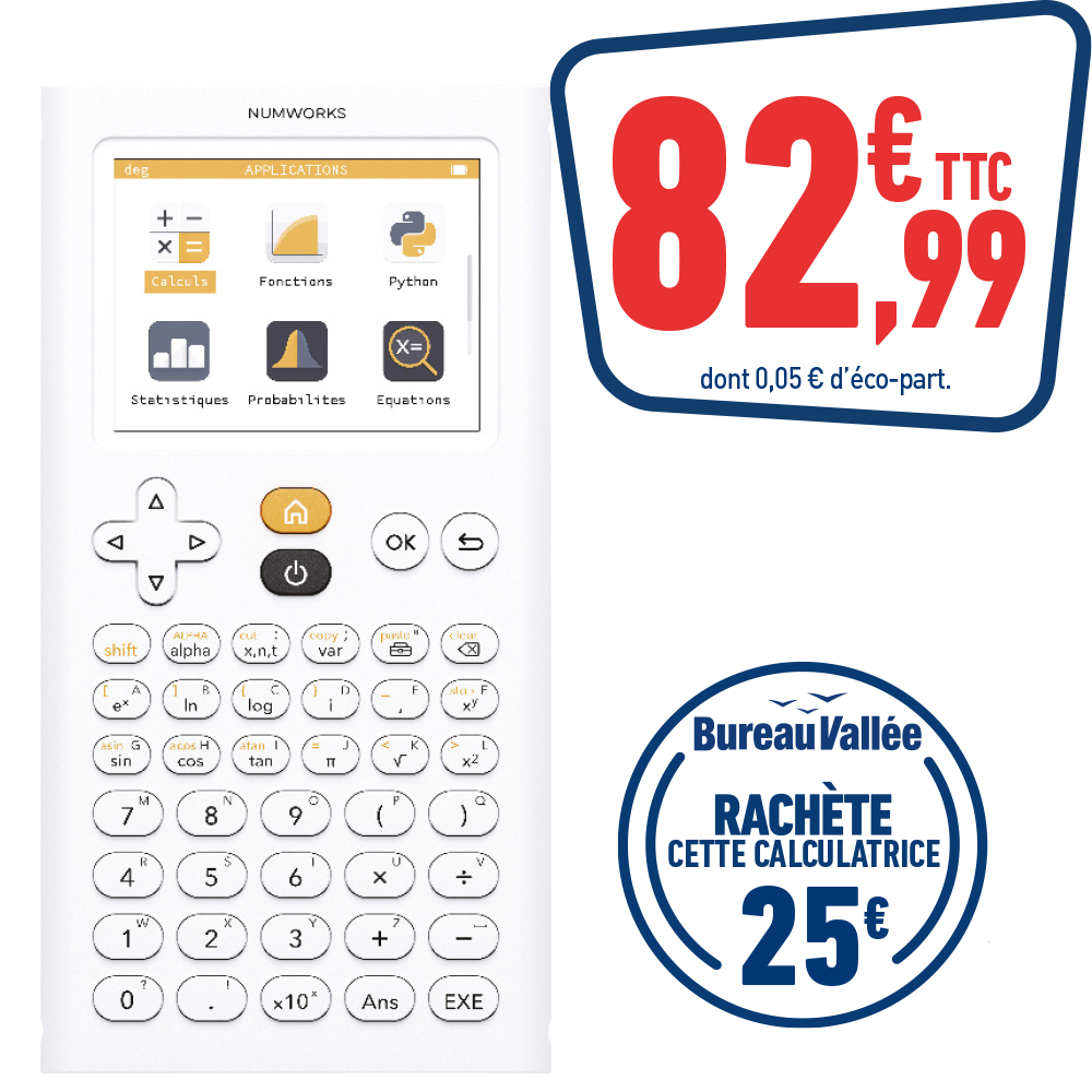 CALCULATRICE GRAPHIQUE NUMWORKS