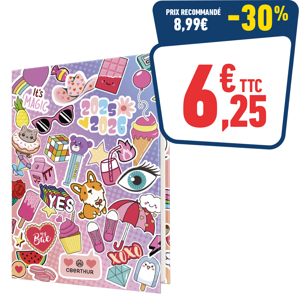 Agenda scolaire Kawaii