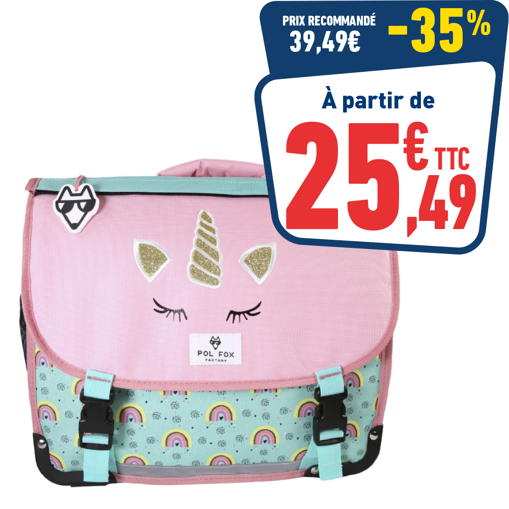 Cartable Rainbow 35 x 13 x 30 cm