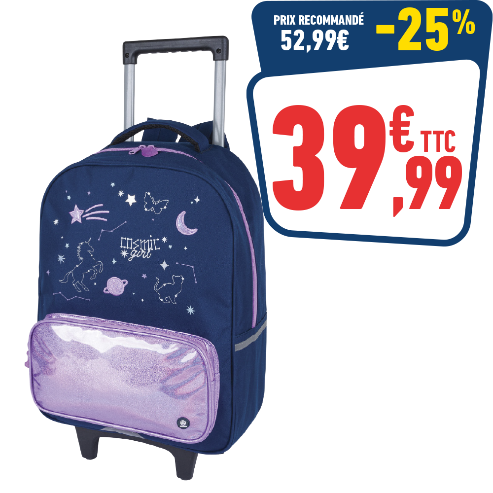 Sac Trolley Cosmic 32 x 48 x 18 cm