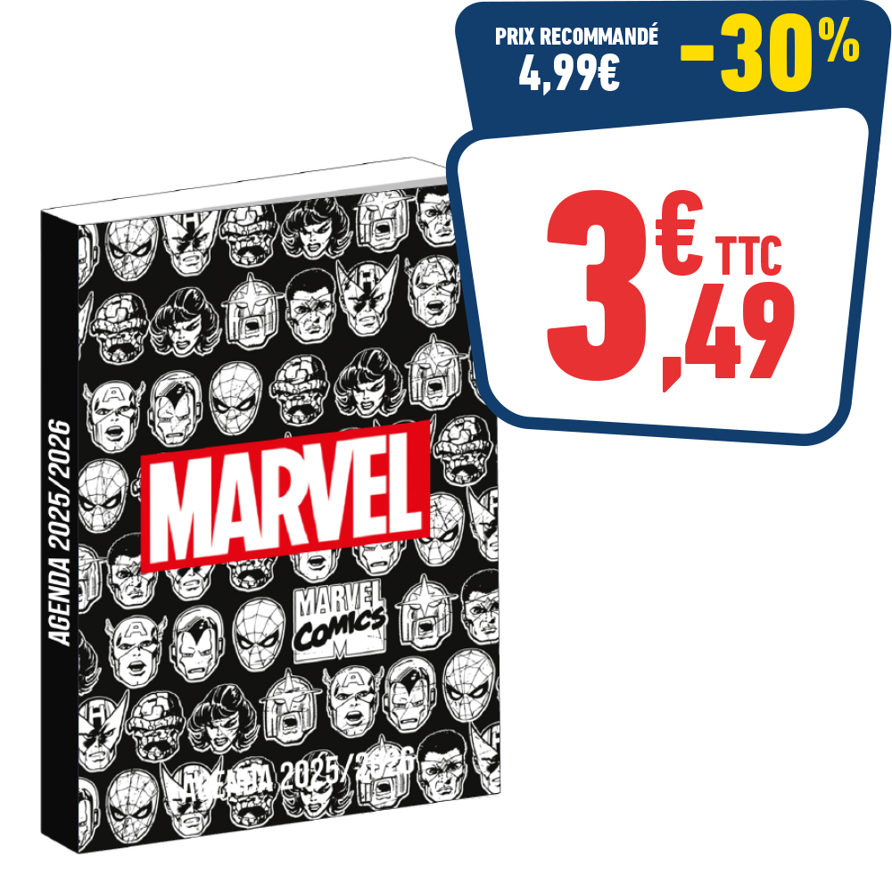 Agenda scolaire Avengers