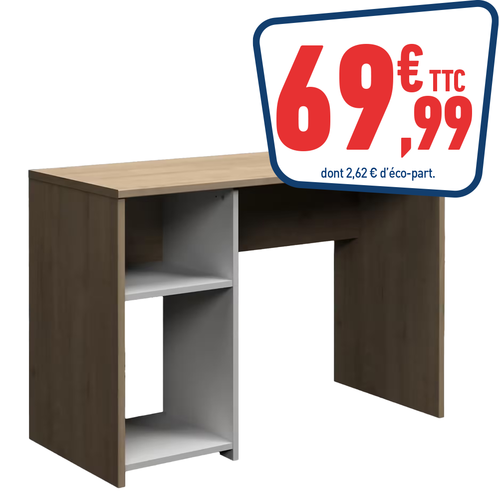 Bureau rentrée des classes chêne