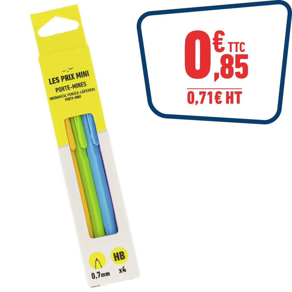 4 PORTE-MINES