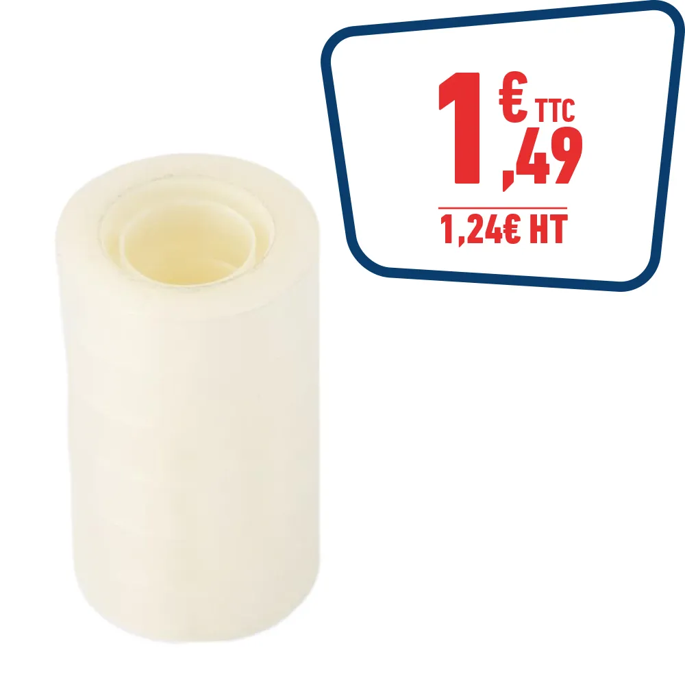 5 RUBANS ADHÉSIFS