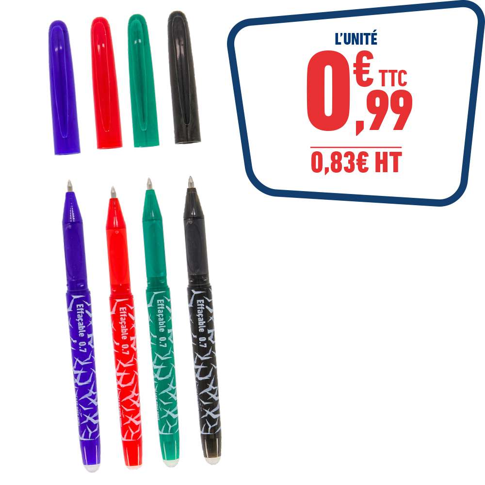 STYLO ROLLER EFFAÇABLE
