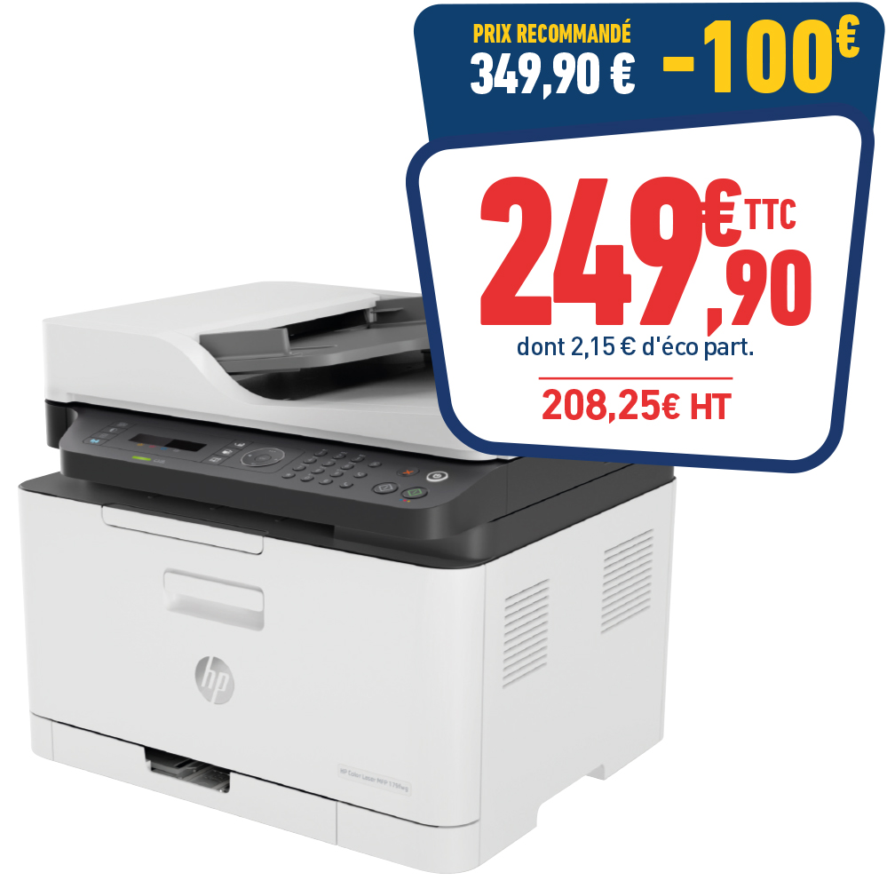IMPRIMANTE MULTIFONCTION LASER HP MFP 179fnw