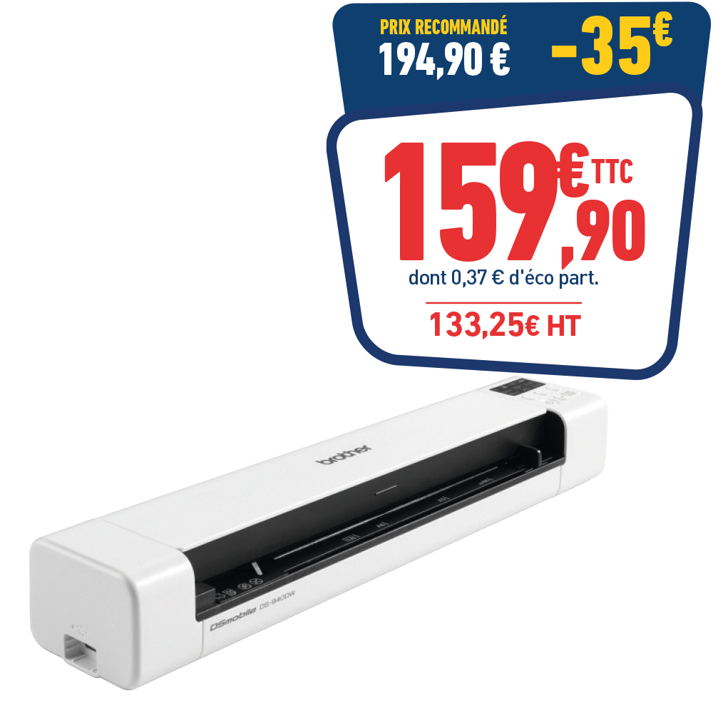 SCANNER MOBILE BROTHER DS-940DW