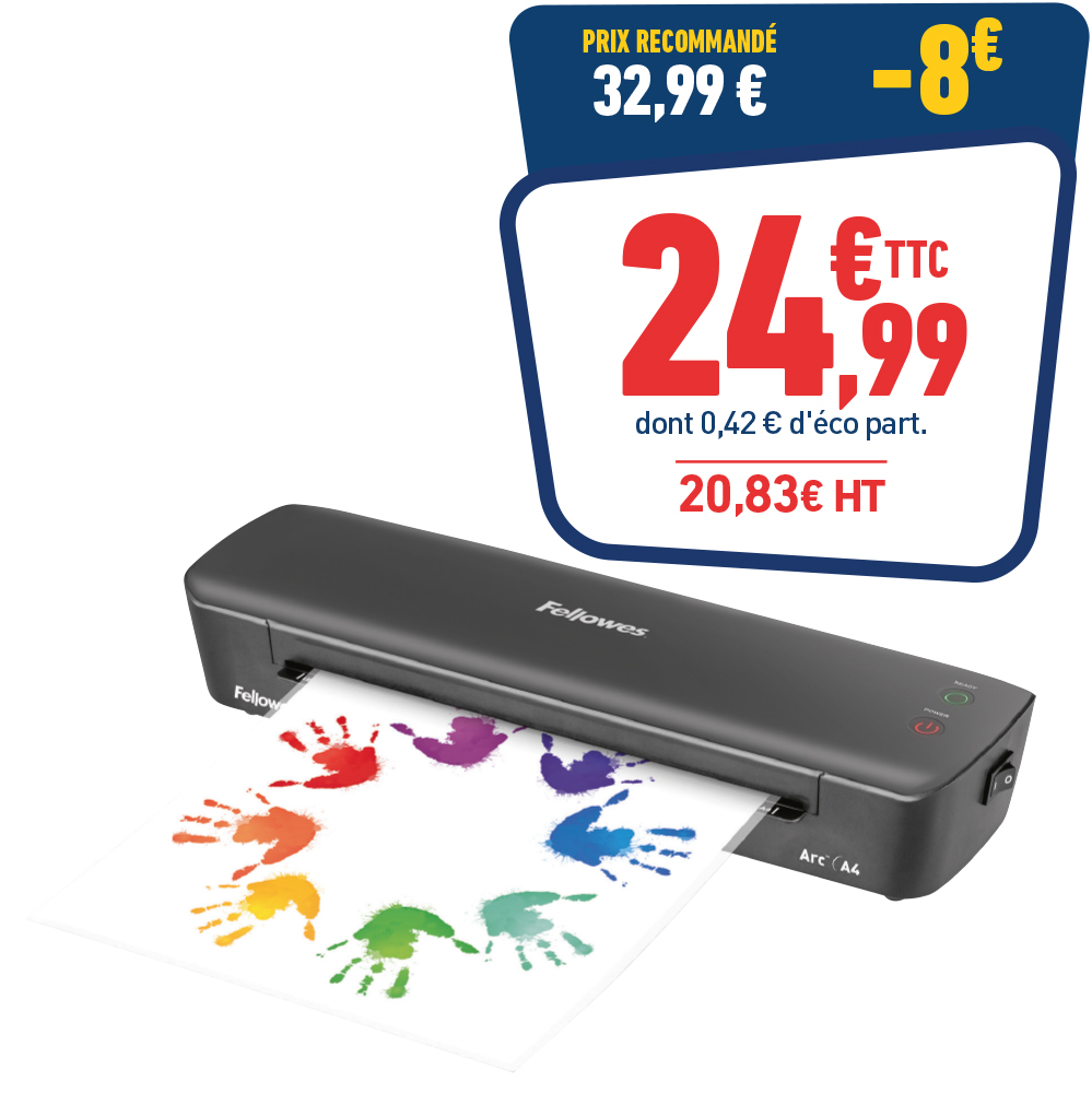 PLASTIFIEUSE FELLOWES ARC A4