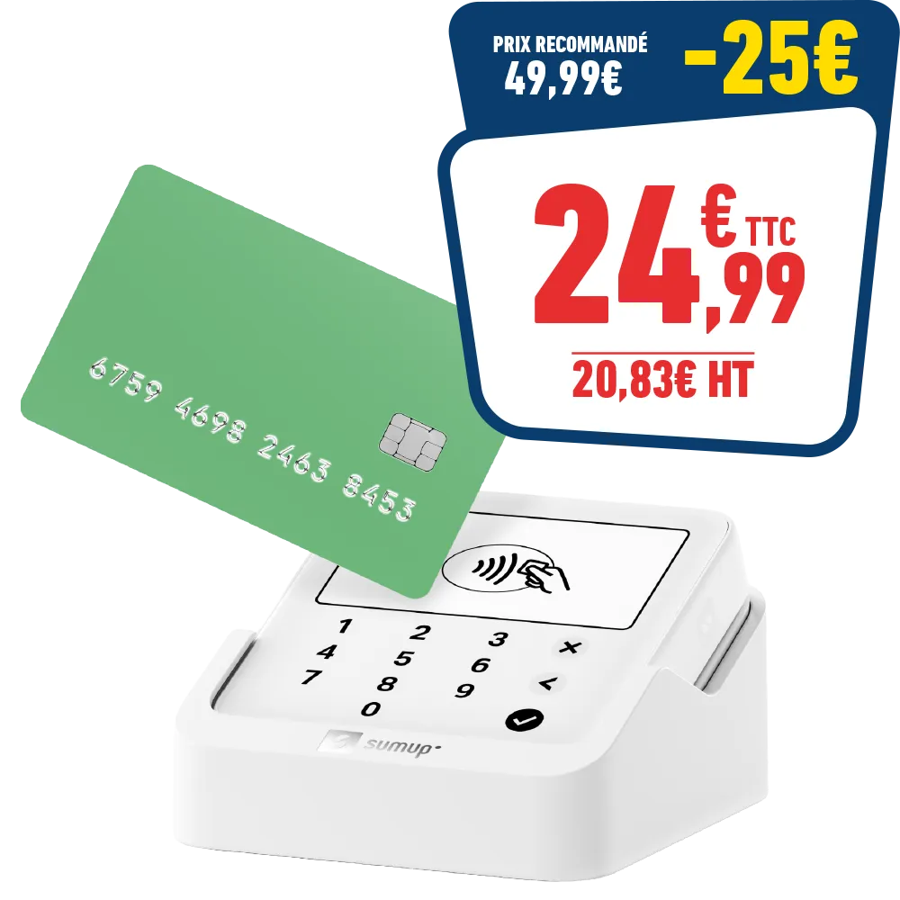 Sumup Solo lite et station de recharge