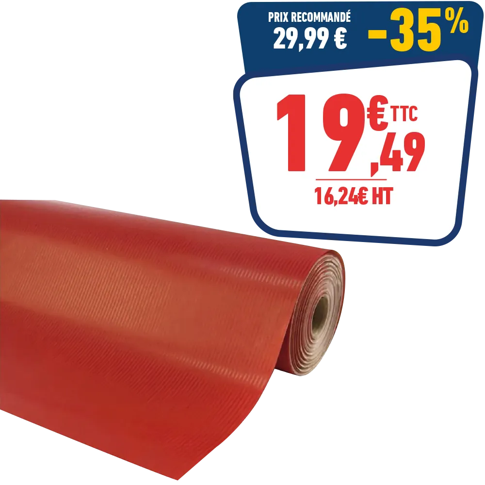 ROULEAU PAPIER CADEAU KRAFT 0,7 X 5M