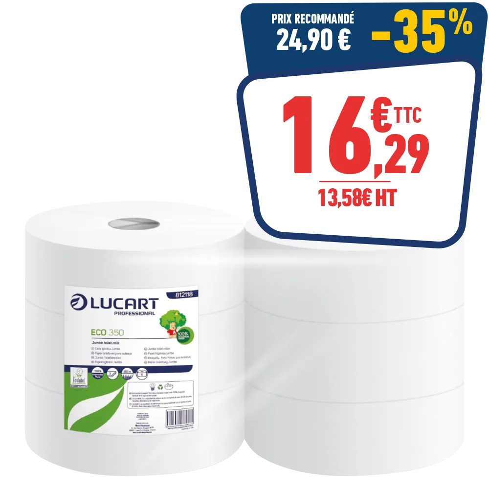 6 ROULEAUX PAPIER HYGIENIQUE