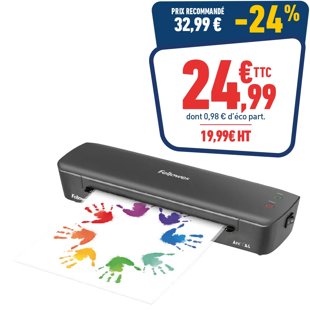 PLASTIFIEUSE FELLOWES ARC A4