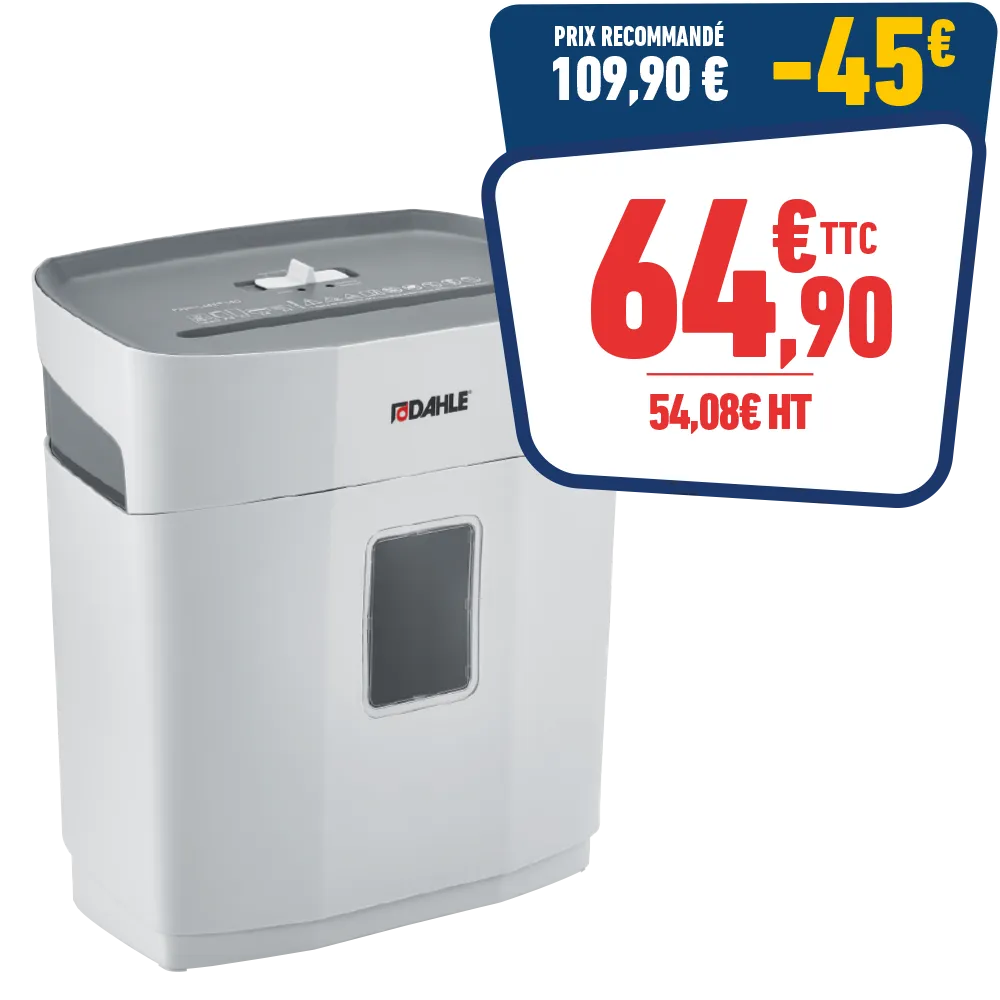 DESTRUCTEUR DE DOCUMENTS DAHLE PAPERSAFE 140
