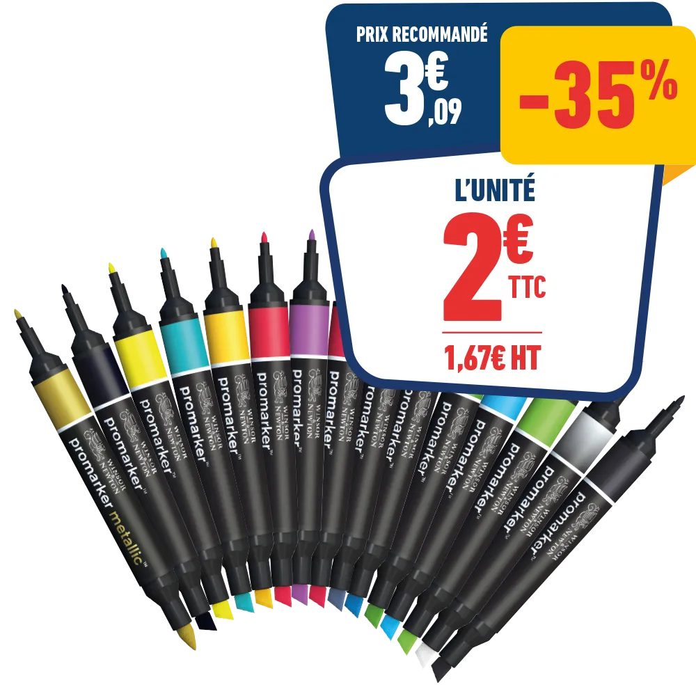 MARQUEUR DOUBLE POINTE PROMARKER