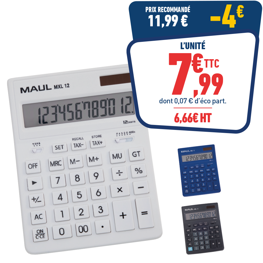 CALCULATRICE MAUL MXL 12