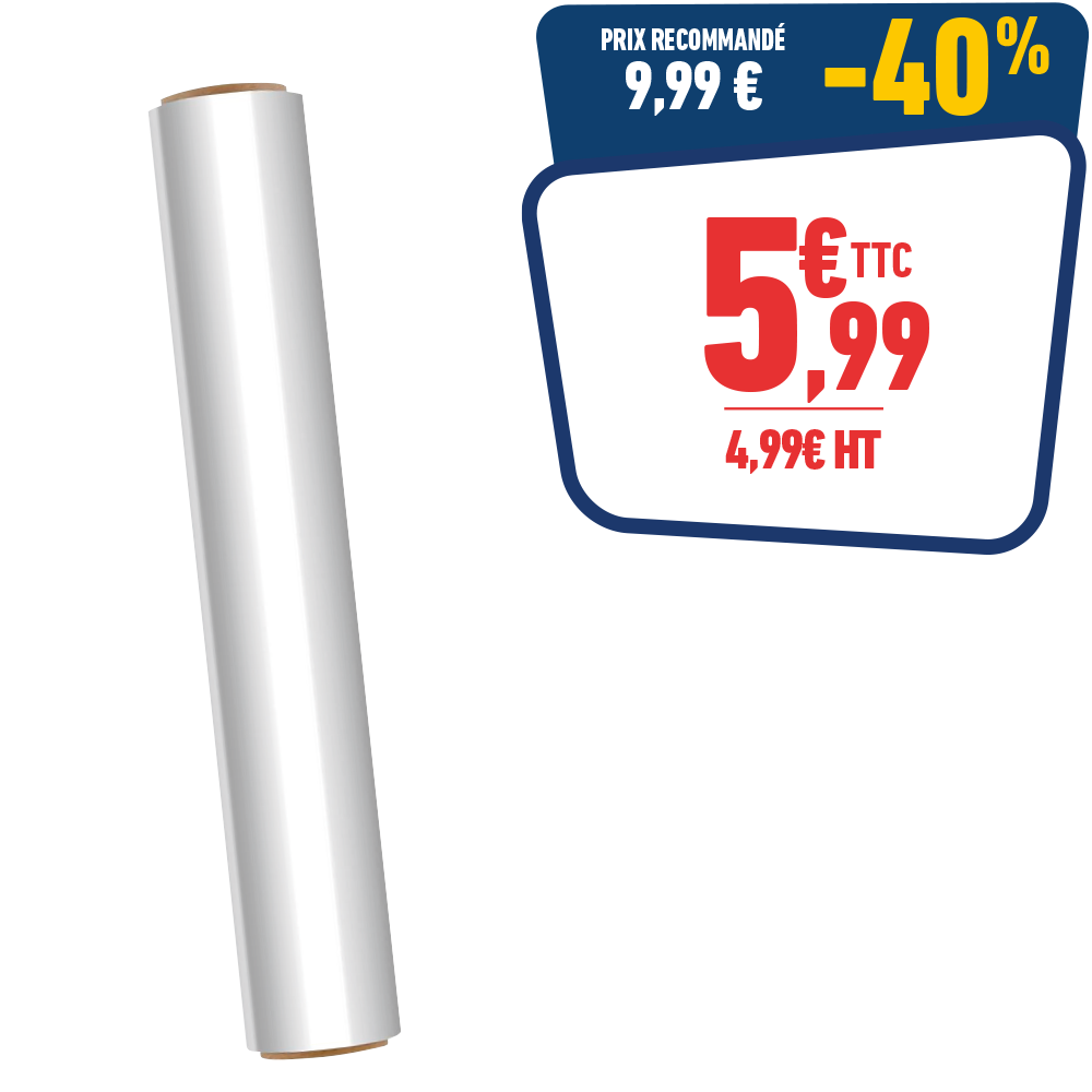 ROULEAU FILM FLEURISTE 0,7 x 25m